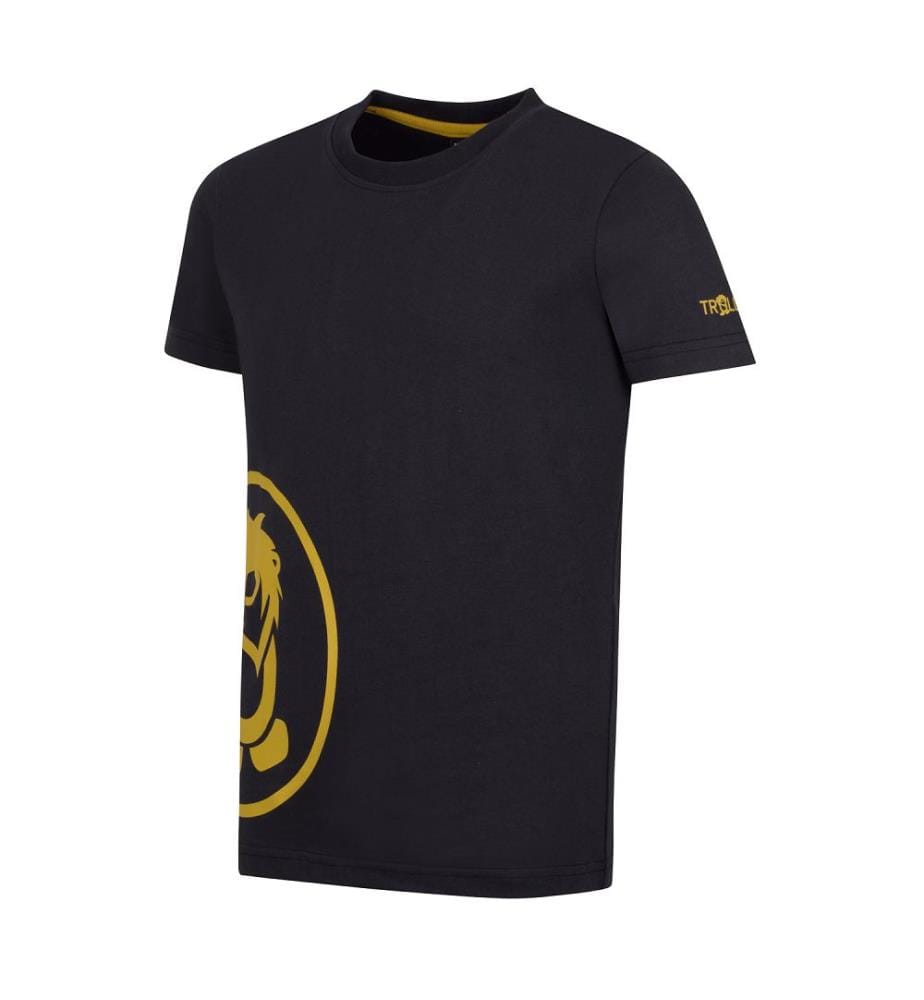 T-Shirt Kroksand - noir et moutarde