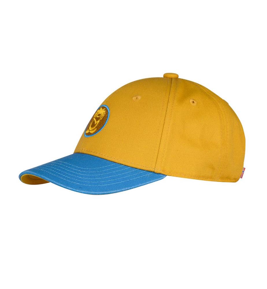 Kroksand Cap - moutarde, bleu dynamique et jaune maïs