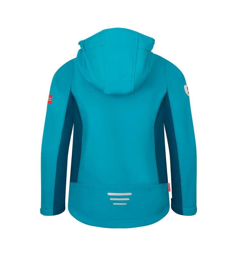 Veste Softshell Oslofjord - Harbor Blue & Madeira Blue & Peony Rose