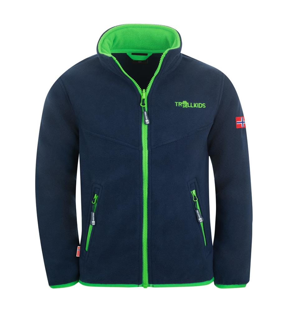 Jaquette Polaire Oppdal XT - Marine et Vert