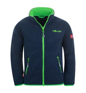 Jaquette Polaire Oppdal XT - Marine et Vert