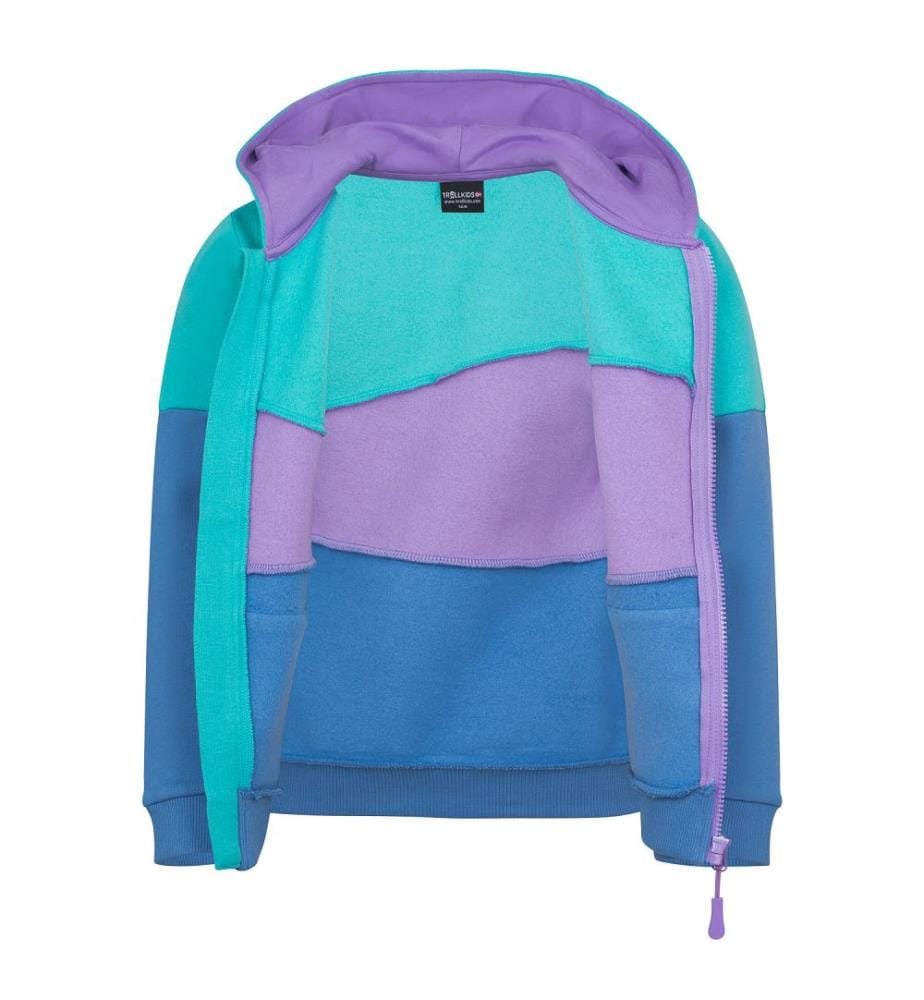 Pull Alesund - bleuet et aigue-marine
