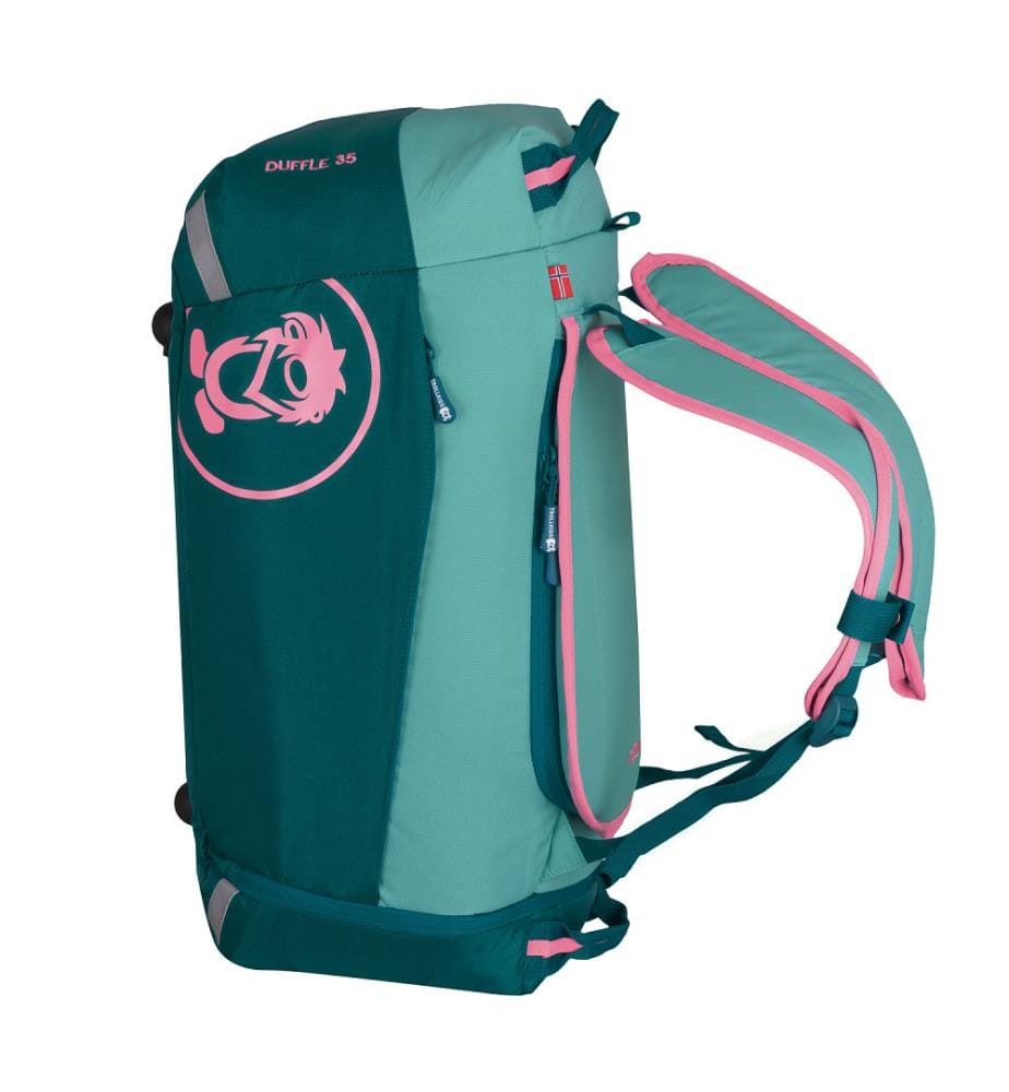 Sac de sport - aigue-marine, vert océan et rose bonbon