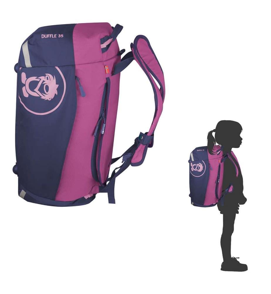 Duffle Bag - Mallow Pink & Violet Blue & Wild Rose