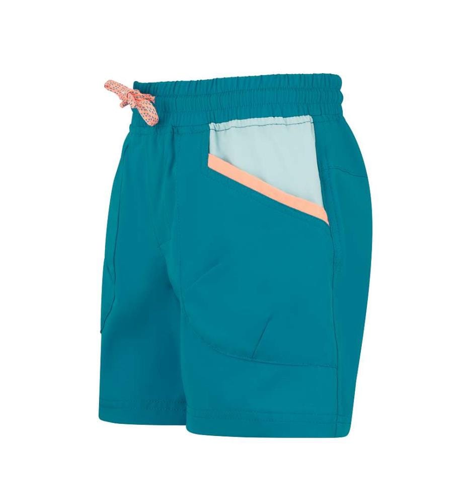 Short de trekking Senja - Harbor Blue & Aqua Haze & Mellow Peach