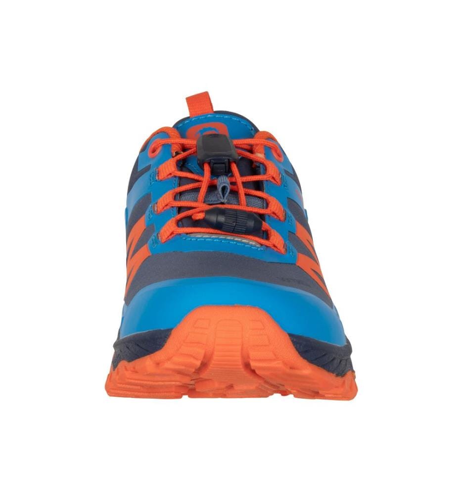 Sirdal Hiker Shoes Low - bleu piscine et indigo foncé et coucher de soleil du Sahara