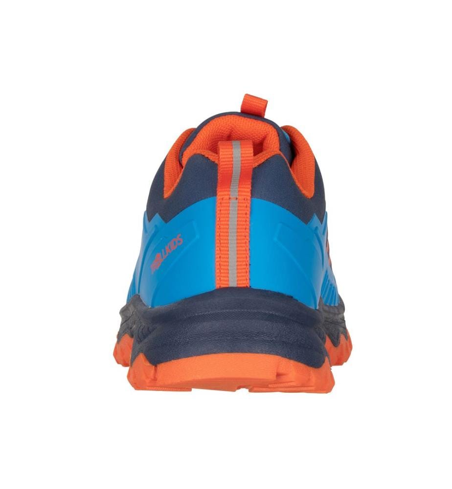Sirdal Hiker Shoes Low - bleu piscine et indigo foncé et coucher de soleil du Sahara