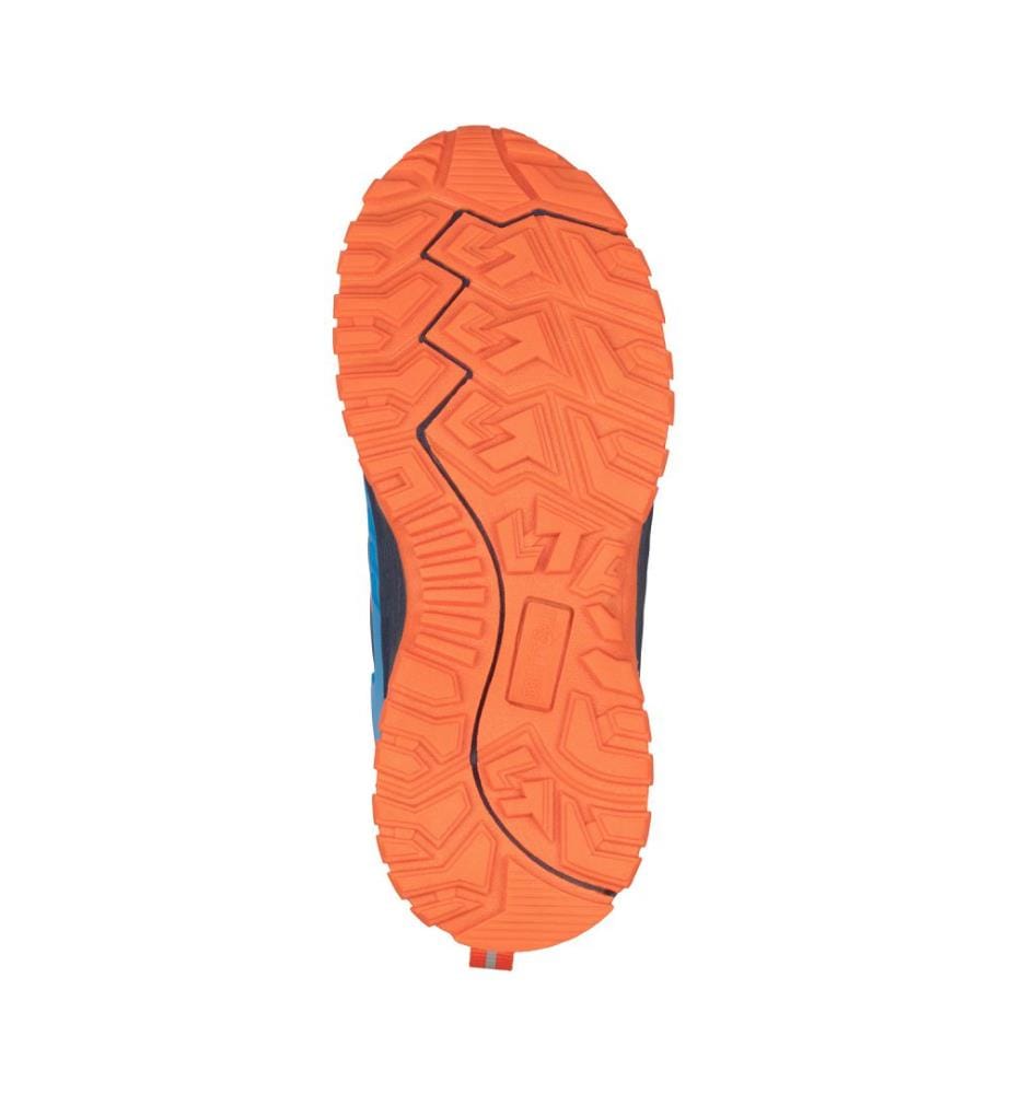 Sirdal Hiker Shoes Low - bleu piscine et indigo foncé et coucher de soleil du Sahara