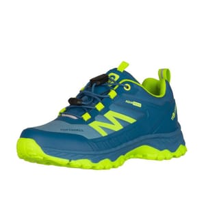 Sirdal Hiker Low Chaussures de randonnée imperméables - Petrol & Dolphin Blue & Lime