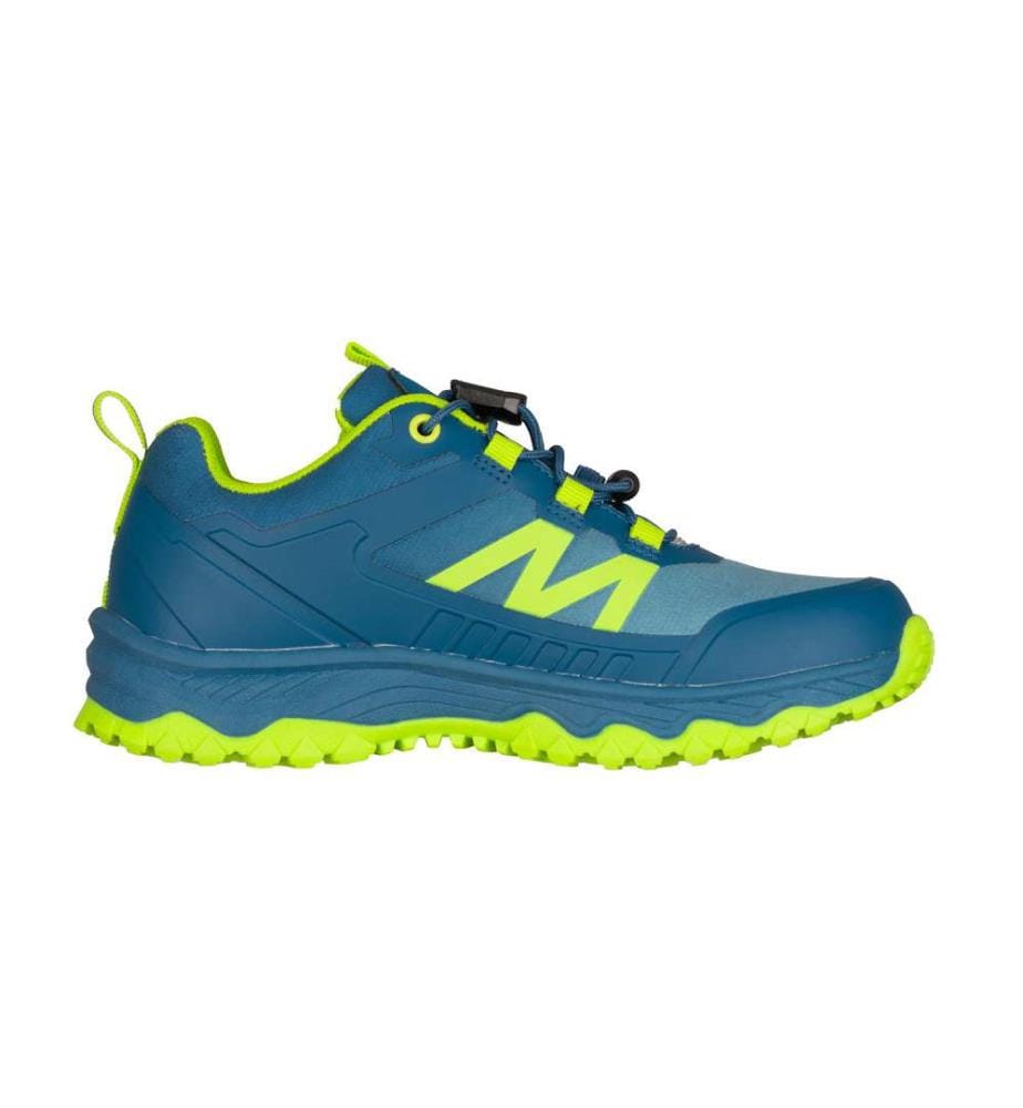 Sirdal Hiker Low Chaussures de randonnée imperméables - Petrol & Dolphin Blue & Lime