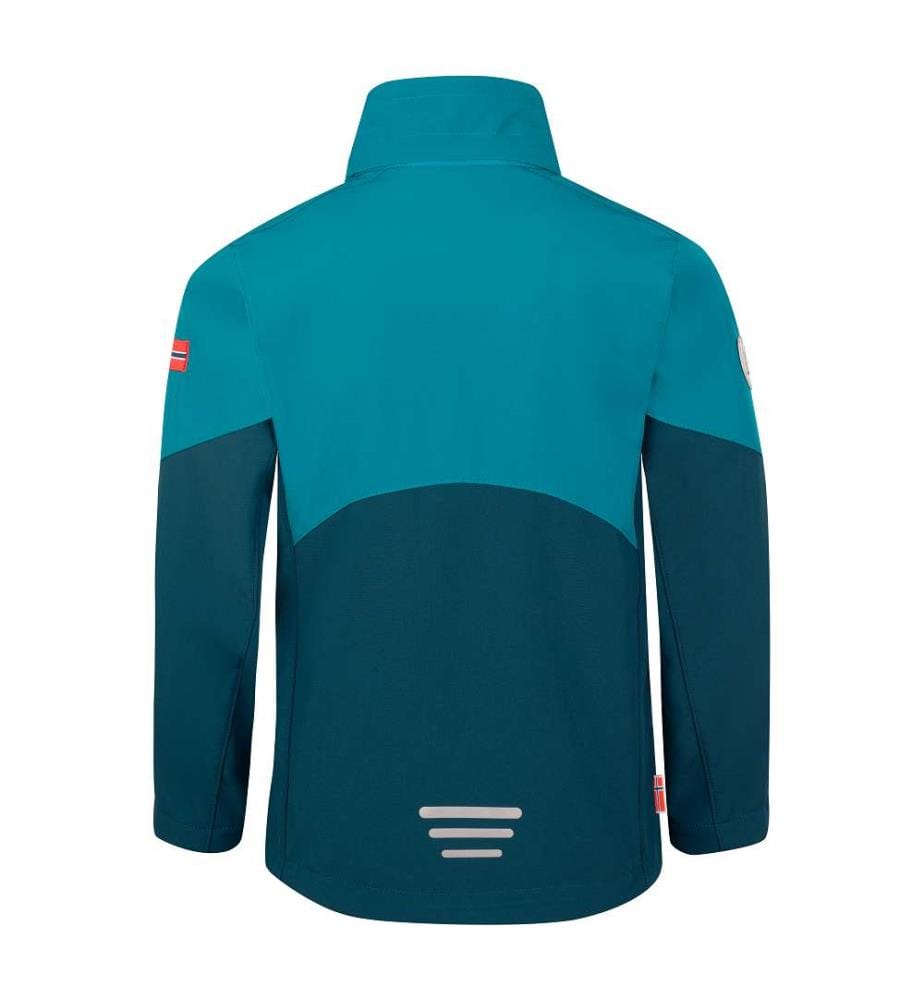 Veste Softshell Balestrand - Harbor Blue & Madeira Blue & Peony Rose