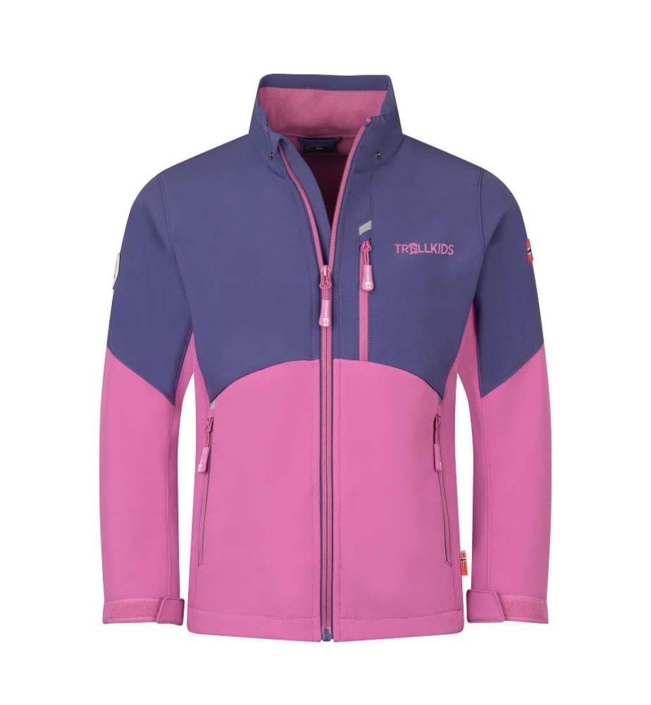 Veste Softshell Balestrand - Violet Blue & Mallow Pink