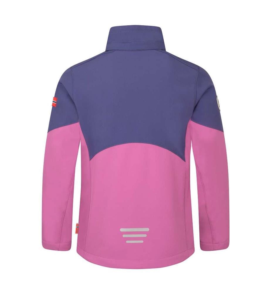 Veste Softshell Balestrand - Violet Blue & Mallow Pink