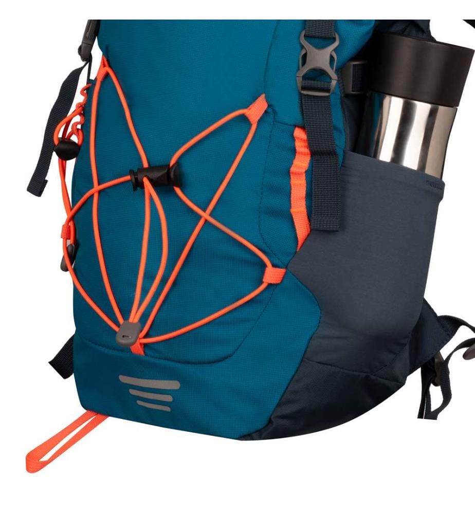 Sac à dos Fjell Trekker 15 - Atlantic Blue & Dark Navy & Glow Orange