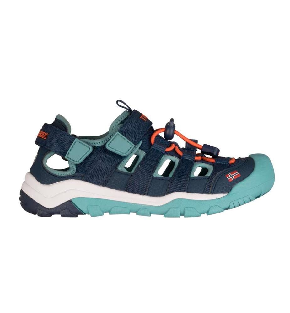 Sandales de Kristiansand XT - Dark Navy & Dusky Turquoise & Glow Orange