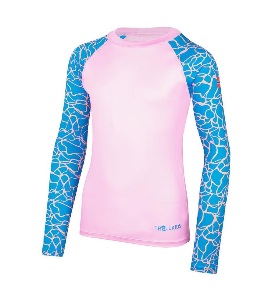 Chemise Haukland - bleu dynamique et rose bonbon