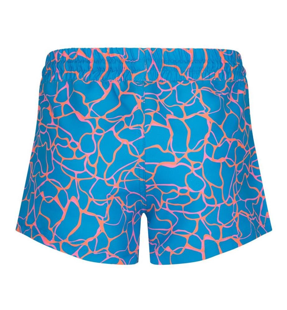 Short Haukland - bleu dynamique et rose bonbon
