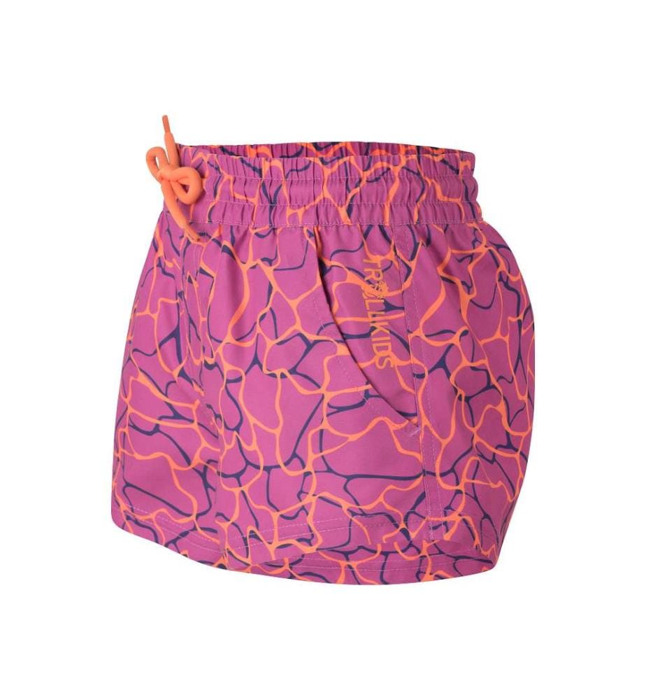 Short de bain Haukland - Mallow Pink & Papaya