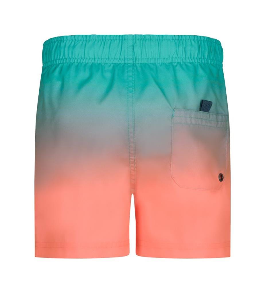 Short Haukland - menthe aquatique et orange vif