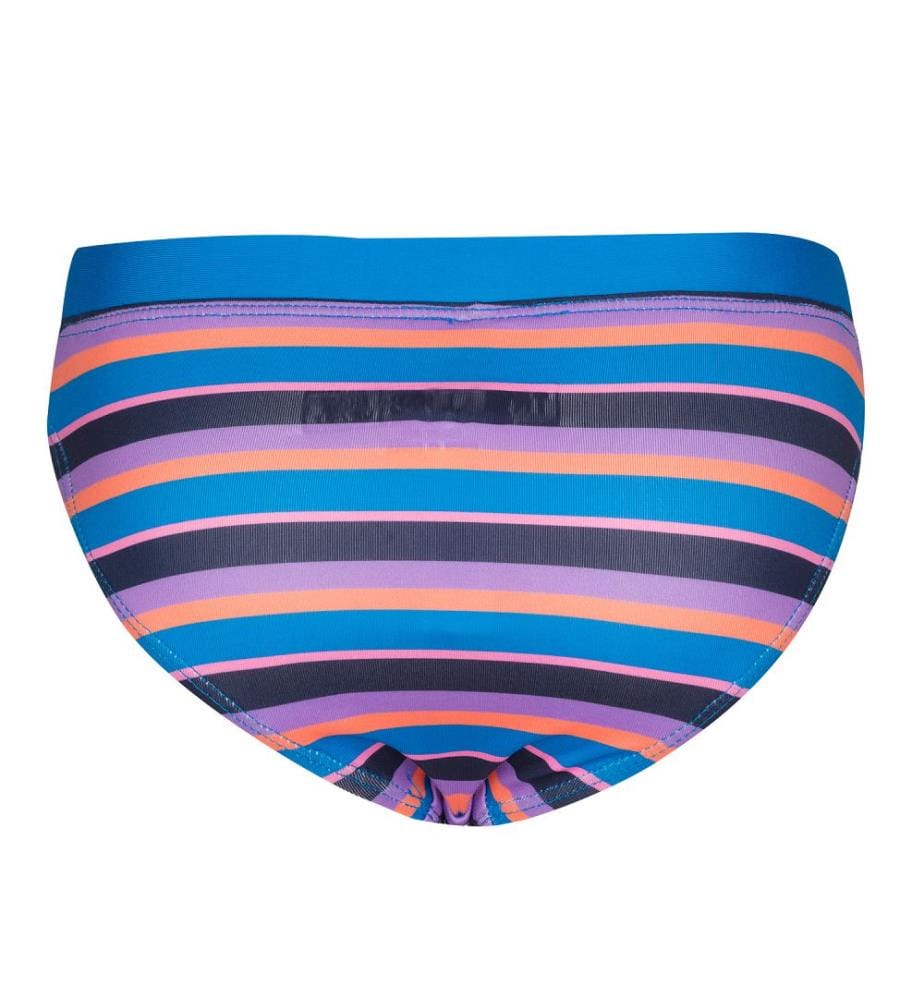 Bikini Kvalvika - bleu dynamique et rose bonbon