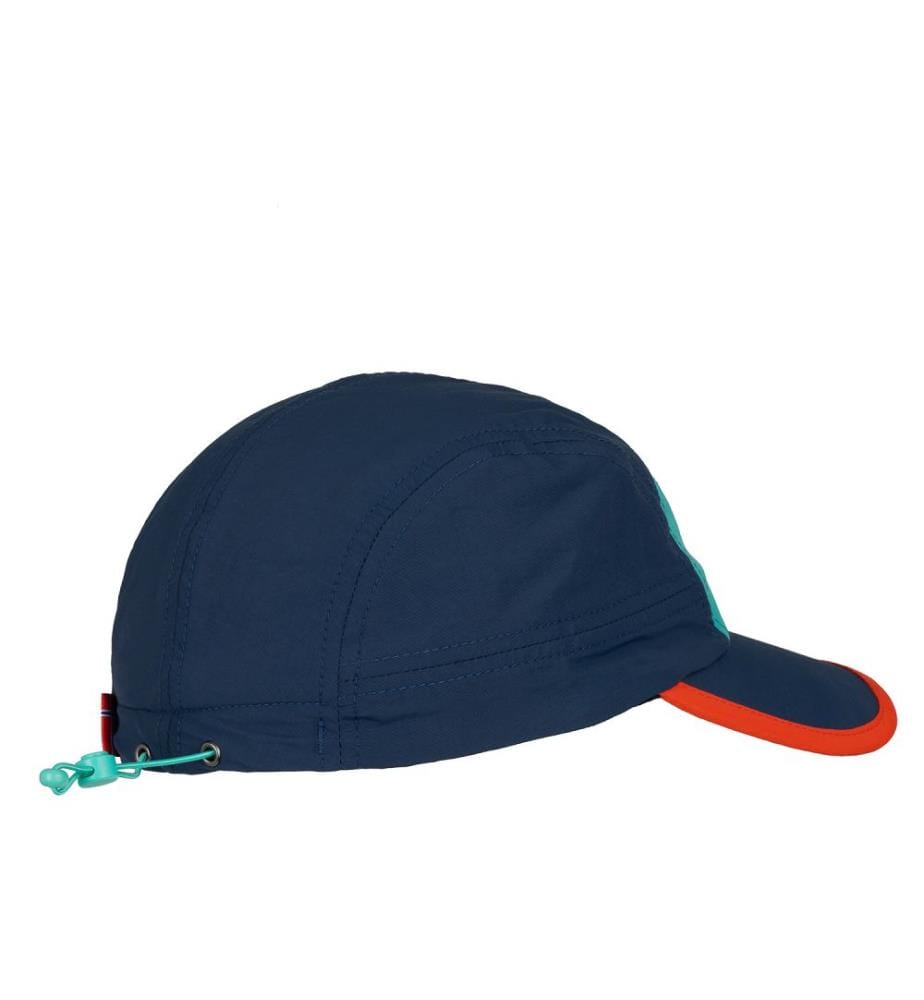 Casquette Troll - bleu mystique, bleu corail et rouge feu