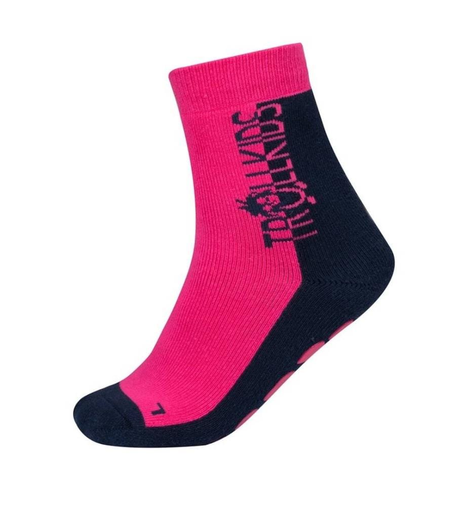 Chaussettes Antidérapantes - Marine et Magenta