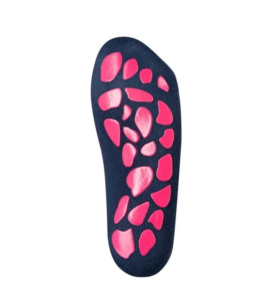Chaussettes Antidérapantes - Marine et Magenta