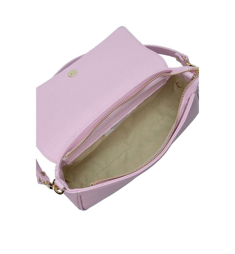 Leder-Umhängetasche – Rosa