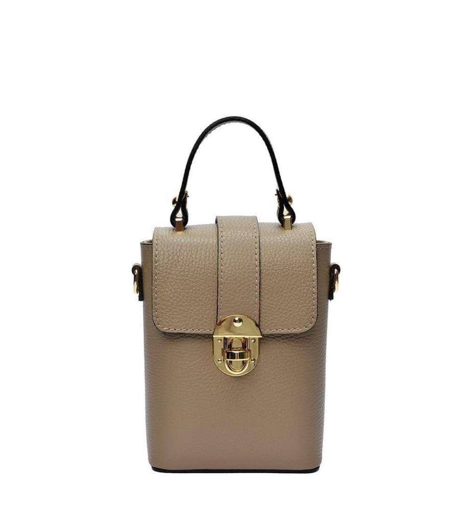 Kleine Beuteltasche aus Leder – Fango