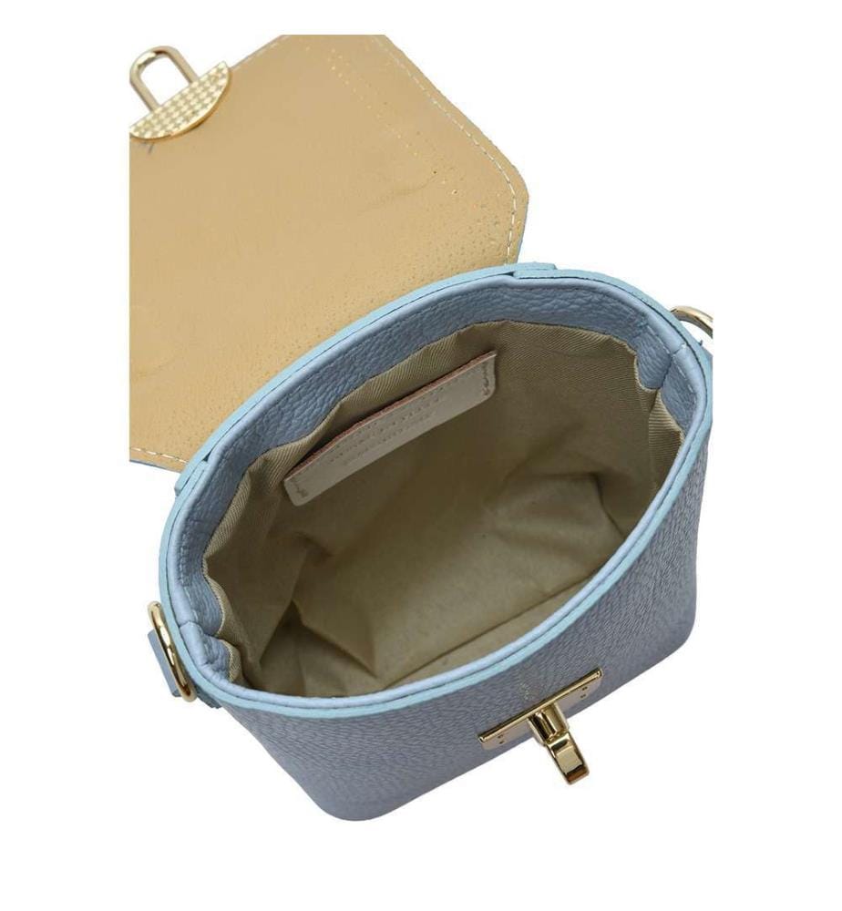 Kleine Beuteltasche aus Leder – Ciel