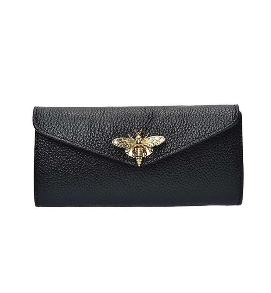 Lederbrieftasche – Schwarz