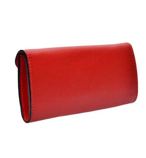 Lederbrieftasche – Rot