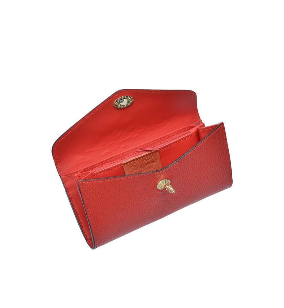 Lederbrieftasche – Rot