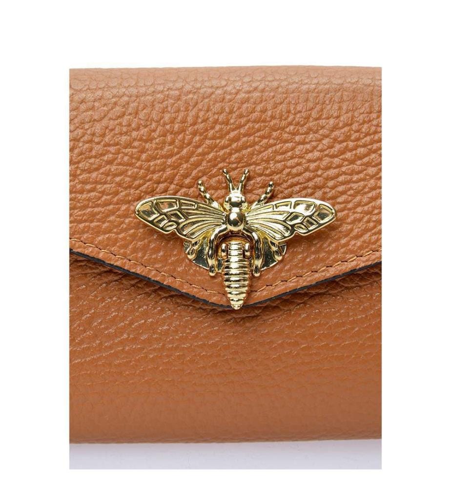 Lederbrieftasche – Cognac