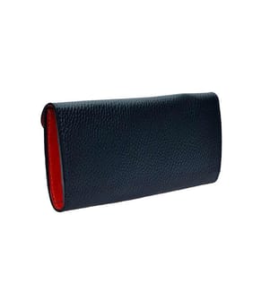 Lederbrieftasche – Dunkelblau
