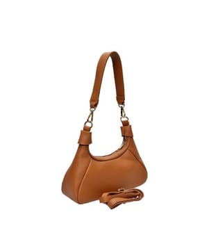 Lederhandtasche – Cognac