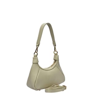 Lederhandtasche – Beige