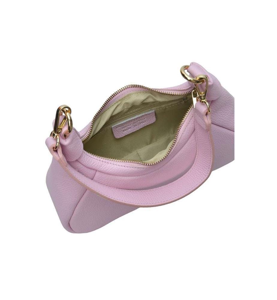 Lederhandtasche – Rosa