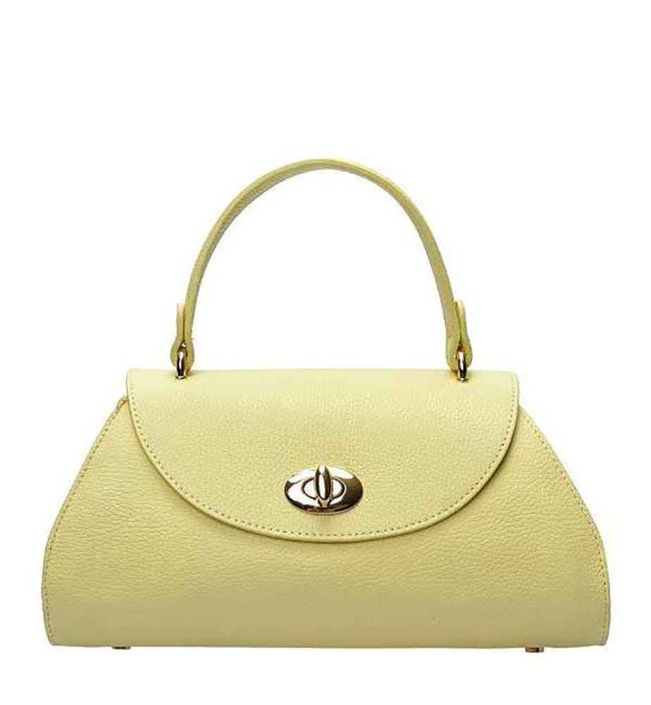 Grosse Ledertasche – Gelb