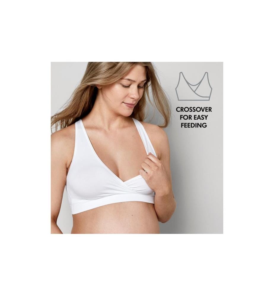 MEDELA Still- und Schlaf-BH Keep Cool Weiss Gr. L