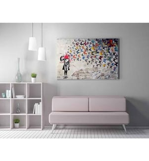 Tableau décoratif sur toile - Multicolore