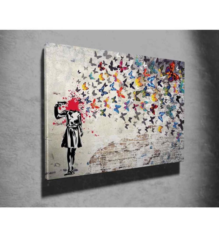 Dekoratives Bild auf Leinwand – Mehrfarbig