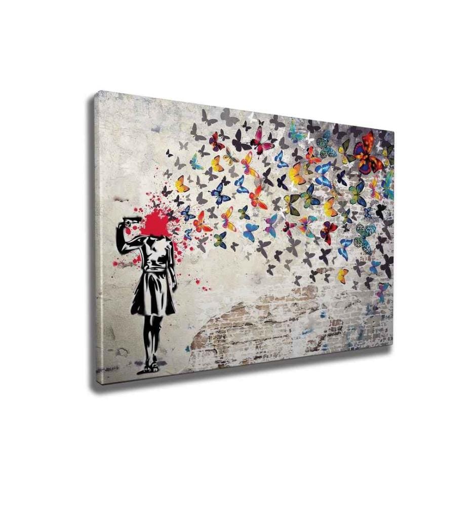 Dekoratives Bild auf Leinwand – Mehrfarbig