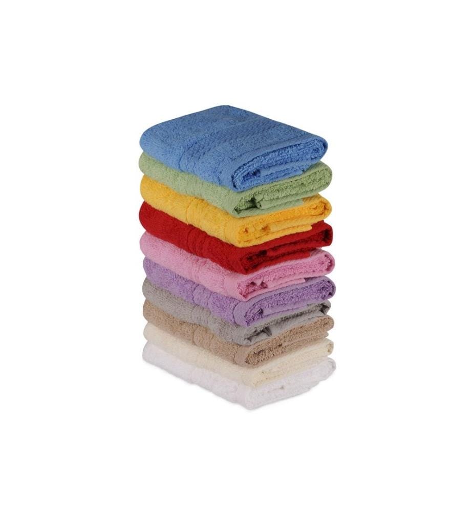Rainbow Wash Towel Set 10 Pieces - Multicolor