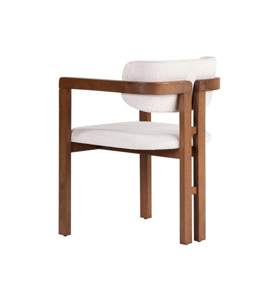 Stuhl, Weiss, Walnuss, 100 % Buche