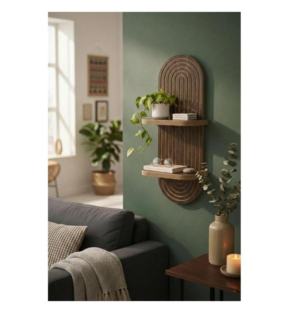 Wandregal, 100 % MDF, Wenge