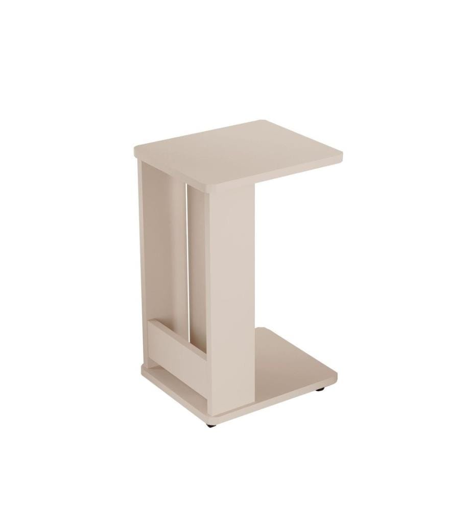 Beistelltisch, 100 % melaminbeschichtete Spanplatte, Sand