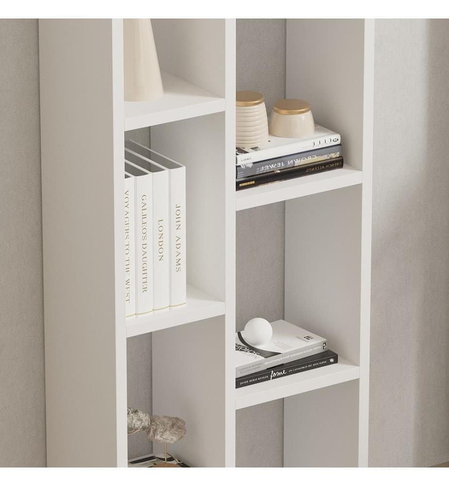Bücherregal, weiss, Melamin-MDF-Platte