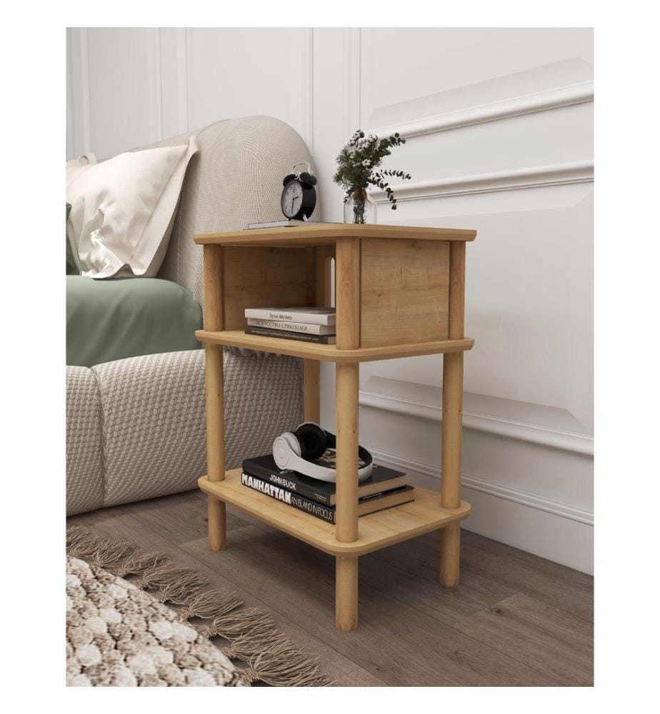 Beistelltisch, 100 % MDF, Eiche