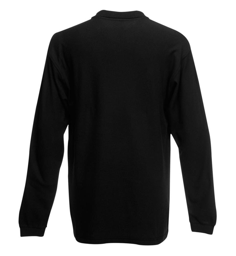 Fruit Of The Loom Premium Herren Polo-Shirt, Langarm